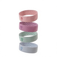 Bandes élastiques de yoga, sangles élastiques de fitness, bandes de redressement des hanches, sangles de traction pour l'entraînement des jambes et des fessiers