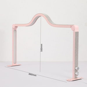 Grande <span class=keywords><strong>Lampe</strong></span> d'Ongles Pliable Carrée avec Strass pour Salon, Lumière LED 420 Pièces 48W, <span class=keywords><strong>Lampe</strong></span> de <span class=keywords><strong>Table</strong></span> Manucure Pliante avec Support Téléphone - Product Image 4