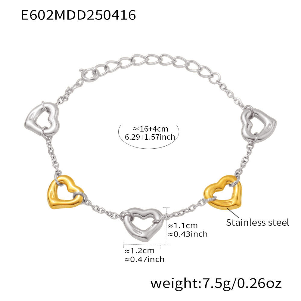 Bracelet E602-colorblock 16 + 4cm