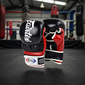 Gants de boxe MMA en cuir pour adultes, en PU épaissi, à doigts entiers, avec fermeture auto-agrippante, pour la compétition et l'entraînement en arts martiaux - Product Image 3