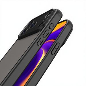Funda Protectora para iPhone 17 Air Pro, Diseño Blindado Resistente a Impactos, TPU+PC con Acabado Mate y Tacto Sedoso - Product Image 1
