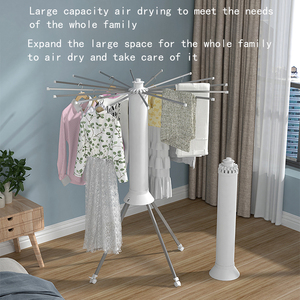 Séchoir à <span class=keywords><strong>linge</strong></span> pliable en forme de pieuvre, extensible multi-angles, cintre pour vêtements de bébé, séchoir à chapeaux et serviettes pour balcon, outil divin - Product Image 2
