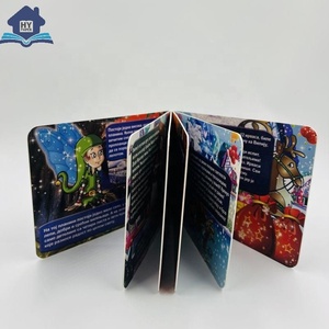 Livres cartonnés <span class=keywords><strong>de</strong></span> Noël, <span class=keywords><strong>histoires</strong></span> et chants <span class=keywords><strong>de</strong></span> Noël, impression personnalisée pour enfants avec illustrations festives - Product Image 4