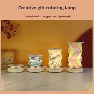 Regalos Creativos Culturales, Lámpara Nocturna LED Plegable con Carga USB, Giratoria, con Altavoz, Linterna, para el Festival del Medio Otoño <span class=keywords><strong>y</strong></span> Año Nuevo - Product Image 3