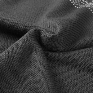 Customized Autumn Winter Warm Knitting <b>Mens</b> Long Sleeve Fashion Fuzzy Jumper <b>Men</b> Pullover Knitwear Wool Quarter Zip sweater - Product Image 6