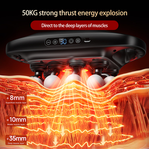 Pistol Pijat Tubuh Profesional Berkualitas Tinggi 16-Head Elektrik untuk Relaksasi Jaringan Dalam dan Otot, Pilihan Terbaik dengan Harga Terjangkau - Product Image 3