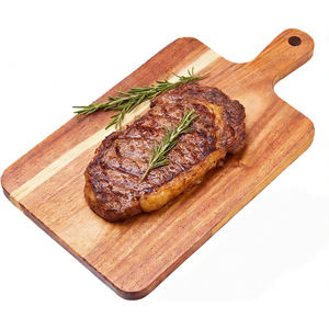 เขียงไม้กระถินเทศสำหรับเ<span class=keywords><strong>ส</strong></span>ิร์ฟชี<span class=keywords><strong>ส</strong></span> <span class=keywords><strong>ส</strong></span>เต็ก และอาหารอื่นๆ พร้อมหูจับ <span class=keywords><strong>ส</strong></span>ำหรับใช้ในครัวและร้านอาหาร - Product Image 1