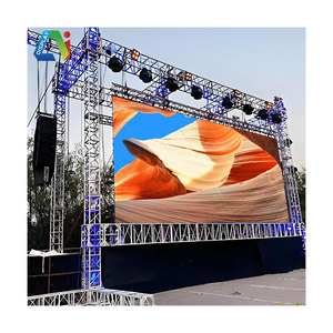 Precio de fábrica Alquiler al aire libre Gabinete de pantalla LED P3.91 P4.81 Panel de pantalla de escenario LED 3840Hz Módulos de pared de video LED - Product Image 5
