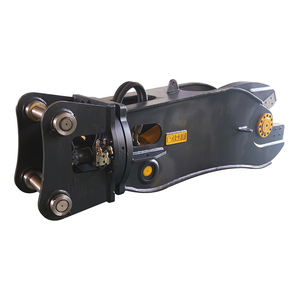 Beiyi custom muslimwater <span class=keywords><strong>Road</strong></span> Track Shear v track <span class=keywords><strong>rail</strong></span> metal shear Demolition shear scrap per escavatore - Product Image 4