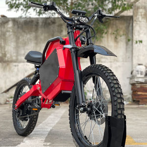 Bicicleta Eléctrica Todoterreno de Alta Gama, Batería de Litio de 84V 75AH, Estilo Stealth Bomber, Bicicleta de Montaña de Una Velocidad - Product Image 1