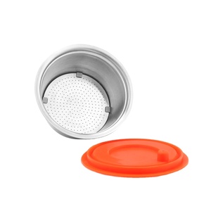 Filtro de Café y <span class=keywords><strong>Leche</strong></span> de Acero Inoxidable para Cápsulas Nescafé Dolce Gusto, Tapa de Plástico Reutilizable - Product Image 2