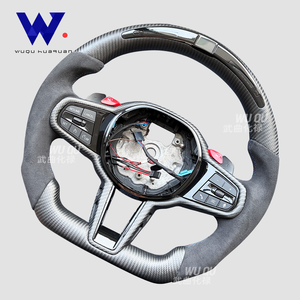 Volante Deportivo LED de Fibra de Carbono Mate para Toyota <span class=keywords><strong>BMW</strong></span> F10 F20 F30 F15 F25 F07 F01 G20 G30 320 <span class=keywords><strong>525</strong></span> X3 X5 M3 M4 M6 M - Product Image 5
