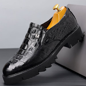 Mocassins pour hommes de style britannique, mode printemps, chaussures décontractées en cuir véritable - Product Image 6