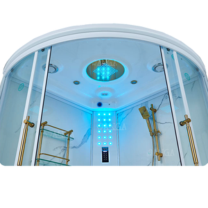 Cabina <span class=keywords><strong>de</strong></span> Ducha <span class=keywords><strong>de</strong></span> <span class=keywords><strong>Vapor</strong></span> para Baño Interior, <span class=keywords><strong>Sauna</strong></span> <span class=keywords><strong>de</strong></span> <span class=keywords><strong>Vapor</strong></span> <span class=keywords><strong>con</strong></span> Ducha <span class=keywords><strong>de</strong></span> Masaje, Habitación Combinada para Adultos - Product Image 6
