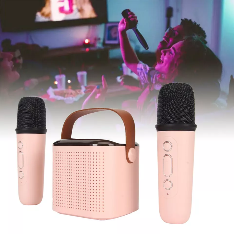 Portable Party Karaoke Bluetooth Speaker Convenient