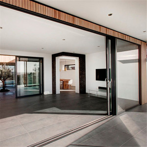 DAIYA — porte <span class=keywords><strong>coulissante</strong></span> pliante de Patio, en verre isolé, pause thermique, <span class=keywords><strong>prix</strong></span> en gros - Product Image 6