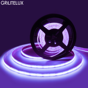 Bande LED COB RGBCCT flexible 24V 720 LED 12mm PCB, ruban sans soudure pour éclairage décoratif moderne de cuisines et meubles - Product Image 1