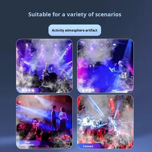 Máquina de <span class=keywords><strong>humo</strong></span> LED con <span class=keywords><strong>efectos</strong></span> de escenario de 1500W con Control remoto RGB DMX, máquina de <span class=keywords><strong>humo</strong></span> para escenario, Bar, boda, fiesta, discoteca - Product Image 3