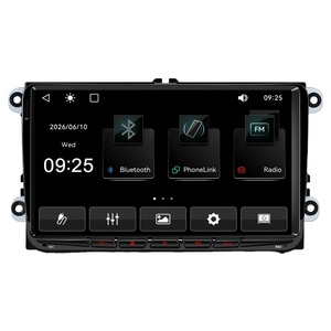 XTRONS pour VW/Skoda/Seat, lecteur multimédia automobile Linux 9 pouces, écran QLED IPS, puce radio SI4745, DSP intégré, CarPlay, Android Auto, entrée RCA - Product Image 1
