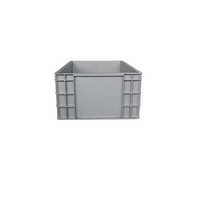 Boîte de déménagement empilable de grande taille Boîte de rangement en plastique Wham Logistics Euro Standard-Lot de 5 (60 litres 2.2kg)
