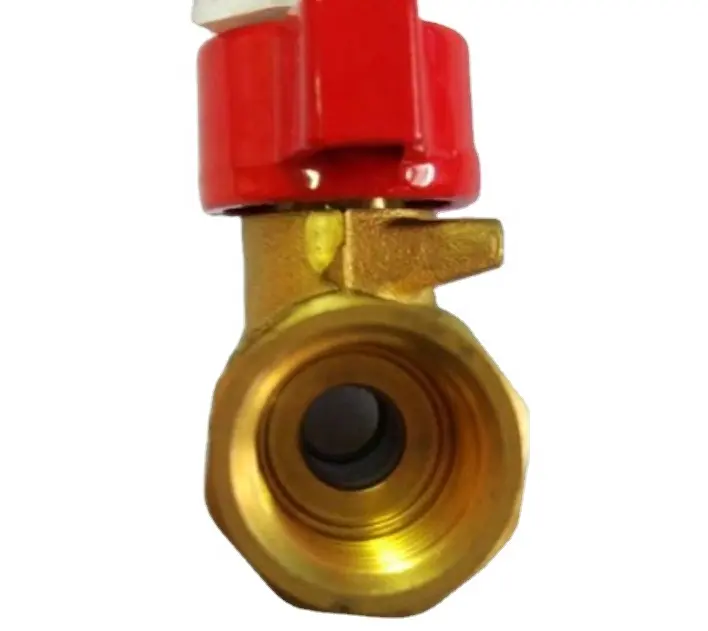 best quality creative brass gas ball valve 1/2" mini good price OEM