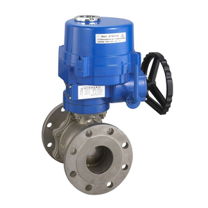 Vanne à boisseau sphérique électrique antidéflagrante Covna à commande manuelle marche/arrêt, conforme ANSI 150Lb 300Lb, avec fenêtre de 90 jours, type à commande automatique - Product Image 3