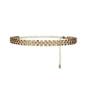 Collares de Moda 2026, Joyería de Acero Inoxidable 316L, Chapado en Oro PVD de 18k, Collar de Cadena con Eslabones de Reloj, Dorado para Mujer - Product Image 5