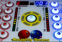 Machines de jeux d'arcade d'intérieur pour enfants Naughty Bean Catch Machines de jeux d'arcade à fente avec monnayeur