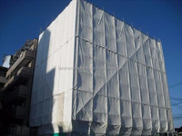 Bâche en polyester laminé imprimé 100 % occultant, imperméable et anti-bruit pour tentes et publicité industrielle