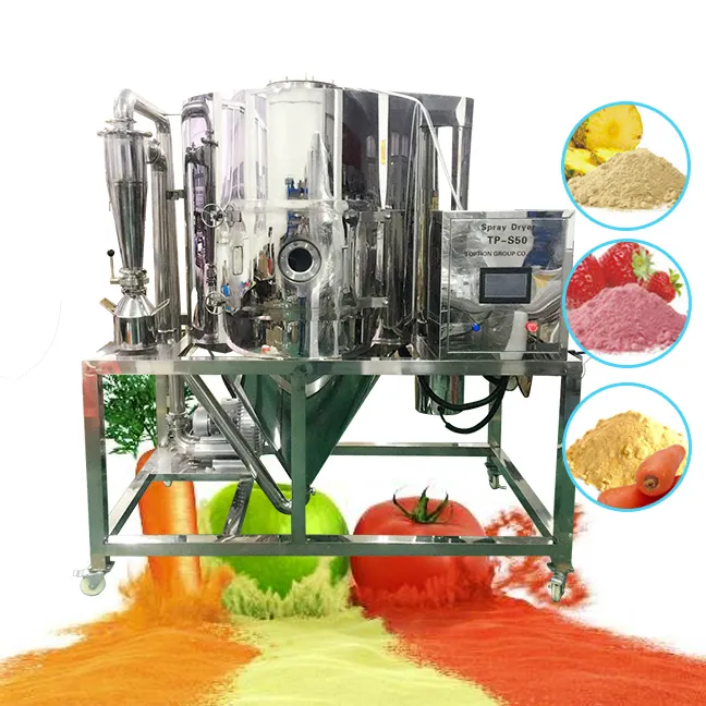 औद्योगिक खाद्य प्रसंस्करण के लिए स्प्रे ड्रायर केन्द्रापसारक स्प्रे सुखाने की मशीन/मछली भोजन/फल/प्रोटीन