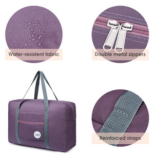 Công Suất Lớn Có Thể Gập Lại Trọng Lượng Nhẹ Túi Du Lịch Lưu Trữ Túi Với Biểu Tượng Tùy Chỉnh - Product Image 4