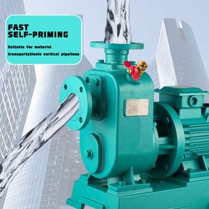 ปั๊มหอยโข่งแบบดูดเองได้ประสิทธิภาพสูง OEM สำหรับบำบัดน้ำเสีย ตะกอน และน้ำทิ้งเพื่อสิ่งแวดล้อม - Product Image 6