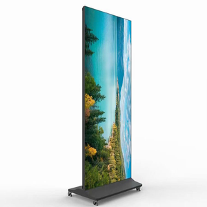 หน้าจอ LED แบบพกพา P2.5 ความละเอียด 8K HDR10+ สำหรับแสดงโปสเตอร์ พับเก็บได้ เคลื่อนย้ายสะดวก ตั้งพื้น ใช้เป็นป้ายดิจิทัลสำหรับงานนิทรรศการและอีเวนต์ - Product Image 3