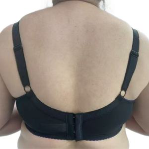 Sujetador con estampado de leopardo, talla grande, cómodo, transpirable, para uso diario, para todas las estaciones, con aros, acolchado y con tirantes ajustables - Product Image 6
