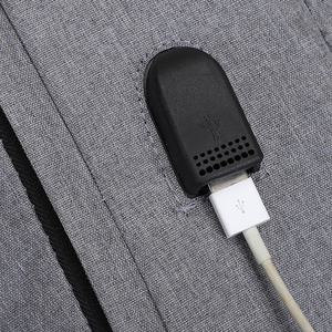 Chất lượng cao ba lô ở một mức giá tốt không thấm nước Túi máy tính xách tay với USB công suất lớn túi đi học thời trang - Product Image 5