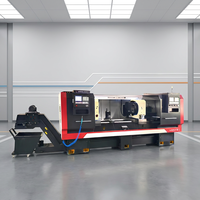 Chine tour à métaux personnalisé machine horizontale 5 axes cnc Machine de tournage à Double broche