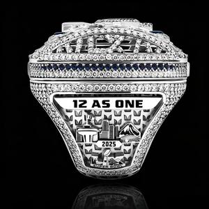 Anello Campione Sea Eagle 2025-2026 in Lega, Anello Semplice alla Moda Europeo e Americano con Ali Apribili - Product Image 4