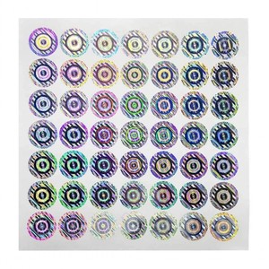 Tem nhãn chống giả mạo, chống thấm nước, mã QR hai chiều đổi màu, dạng dán - Product Image 5