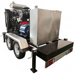 Nettoyeur à haute pression monté sur remorque, 1500 bars, jet d'eau haute pression, hydroblaster - Product Image 5