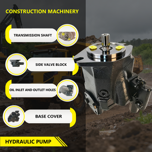 15020179 350bar משאבת צירית בלחץ גבוה 350בר oem עבור volvo מחוץ לכביש a30 a35e משתנה - Product Image 2