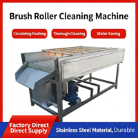 Industriële transportbandwasmachine voor fruit & groenten, zoals paprika, drakenvrucht, mango, met waterrecyclinginstallatie