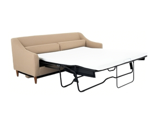 Sofá <span class=keywords><strong>Cama</strong></span> Futón Extensible de Tela Moderna Nisco para Apartamentos, Hoteles y Salas de Estar - Product Image 4