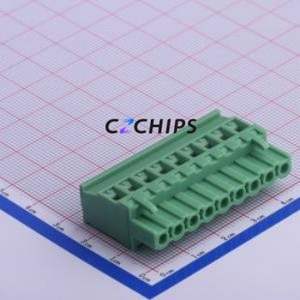 KF2EDGKA-5.0-9P Plug-in Terminal Block P=5mm Connector ( Connector Type: Plug )( Construction: 1x9P )( Pitch: 5mm ) - Product Image 1