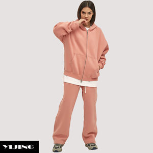 เสื้อฮู้ดซิปผู้ชายไซส์ใหญ่ ผ้าคอตตอนคุณภาพสูง ปักลายตามสั่ง ODM ขายส่ง Sifot สำหรับทุกเพศ - Product Image 3