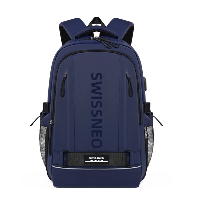 New Fashion Simple Backpack Large Capacity Portable Scratch Resistant High Quality Student School Bag