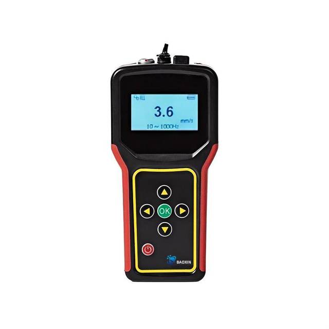 3-in-1 Handheld Vibration Tester with Bearing Fault Detection Temperature Measurement for Industrial Predictive Maintenance OEM