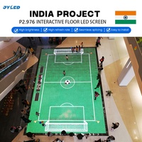 Écran LED interactif pour sol, étanche IP65, pour piste de danse immersive, mariage, boîte de nuit, magasin de détail, écran à capteur intelligent, usage commercial
