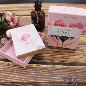 Di alta qualità su misura opaca laminazione tarocchi e oracolo carte da gioco personalizzate carte con libro guida - Product Image 4