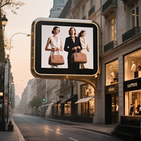Publicité Vêtements Marques Montre Magasin Sacs Boutique Vidéo Mur 1.9mm 2mm 3mm Module Affichage Publicité Led Écran Extérieur