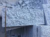 SH STONE Factory Moderne Gris G623 Granit Pierre Naturelle Revêtement Mural Ciselé À La Main Culture Pierre Placage Panneau Extérieur Villas